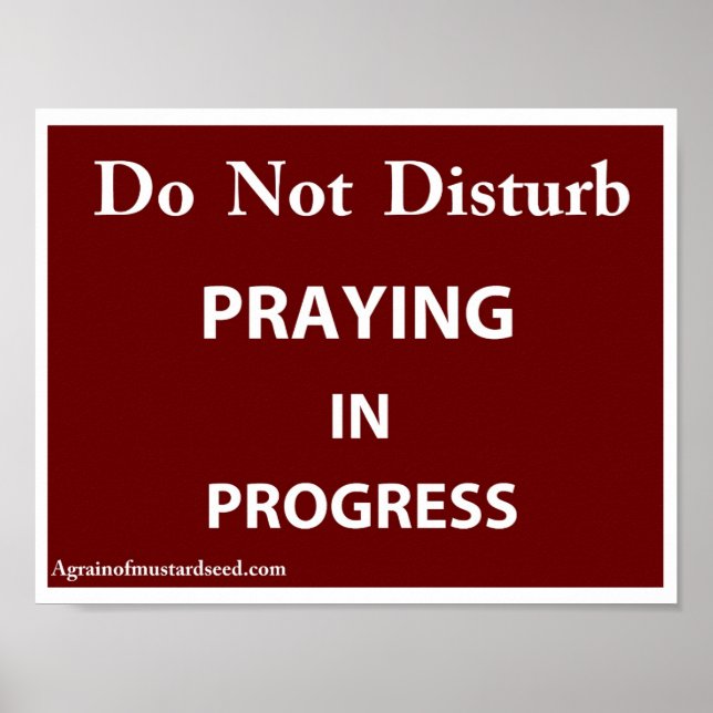 Pôster Citações Cristãs (Frente)