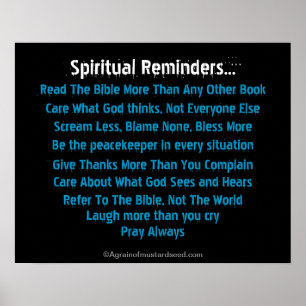 Pôster Citações Cristãs