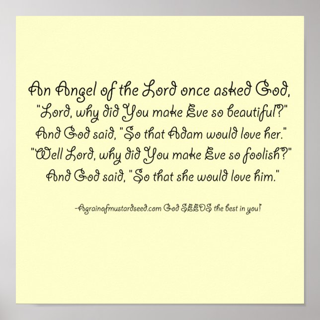 Poster Citações Cristãs Divertidas (Frente)