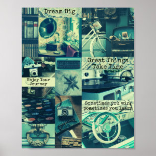 Poster Citações da Colagem de Fotos do Conselho de Humor 