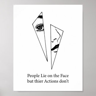 Poster Citações da Realidade da Vida Inspiradora, Citação