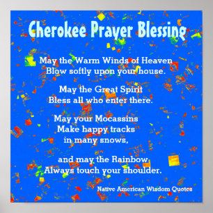 Poster Citações da sabedoria do nativo americano