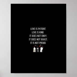 Poster Citações de amor do dia dos namorados O amor é pac