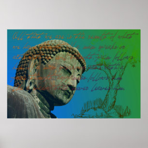 Poster Citações de Buddha