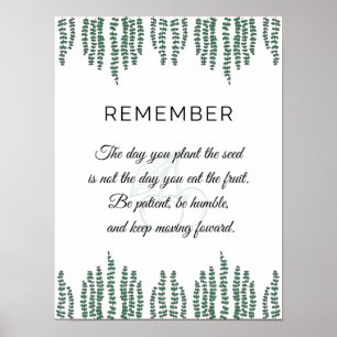 Poster Citações de inspiração para motivar a si e aos