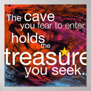 Pôster Citações de Joseph Campbell