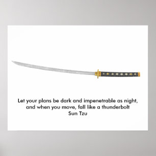 Poster Citações de Sun Tzu