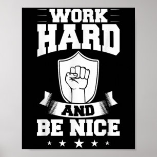 Poster Citações de Trabalho Duro Inspiração Dito Motivaci