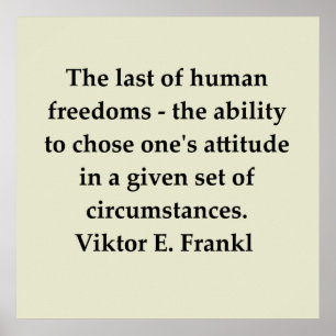 Poster citações do frankl do vencedor