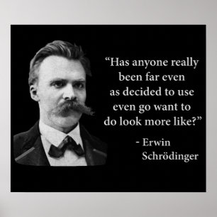 Pôster Citações do troll de Friedrich Nietzsche
