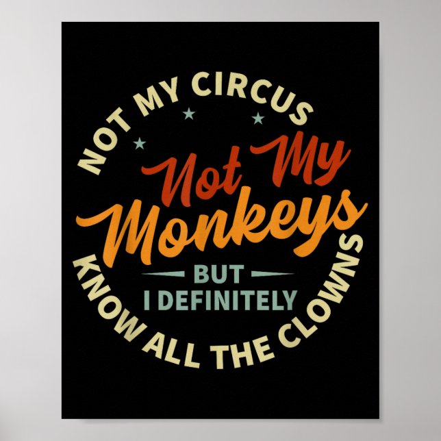 Poster Citações engraçadas de sarcasmo e ironia e frases  (Frente)