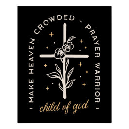 Pôster Citações estéticas cristãs da academia escura