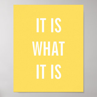 Poster Citações Inspiracionais Amarelo White Life Aspas 8