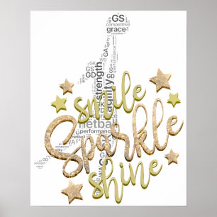 Poster Citações inspiradas do Netball