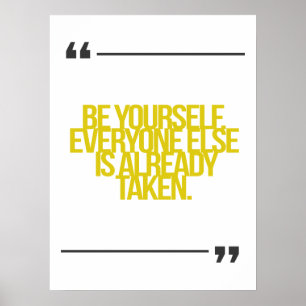 Poster Citações inspiradas e inspiradores