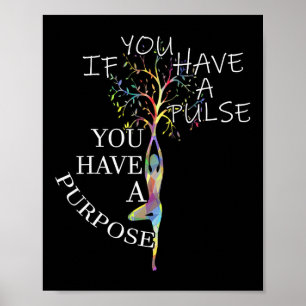 Poster Citações Inspiradoras Gráfico Motivacional Yoga Gi
