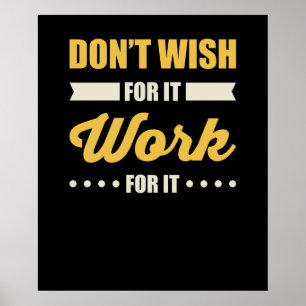 Poster Citações inspiradores inspiradas do sucesso