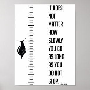 Poster Citações inspiradores por Confucius