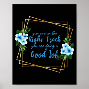 Poster citações motivacionais e inspiradoras para o tra