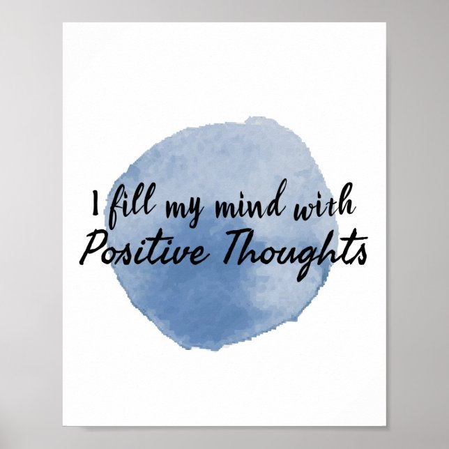 Poster citações motivacionais para autoaceitação (Frente)