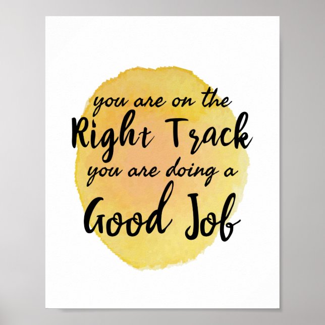 Poster citações motivacionais para o autoatendimento (Frente)