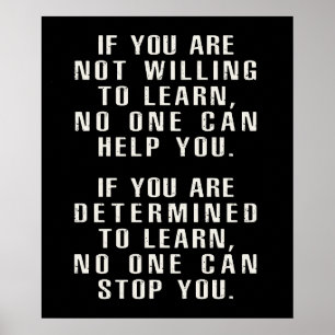 Poster Citações Motivacionais, Positivas, Dizeres Positiv