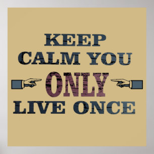 Poster Citações motivacionais sobre os dizeres da vida