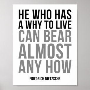 Poster Citações Nietzsche