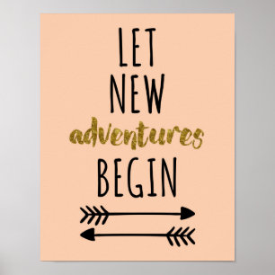 Pôster Citações novas das aventuras