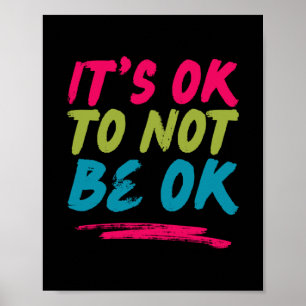 Poster Citações Positivas para a Saúde Mental - Tudo bem
