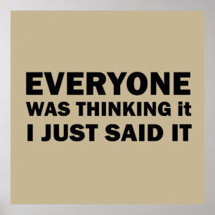 Poster citações sarcásticas engraçadas