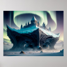 Citadel polar construído sobre estrutura extraterr