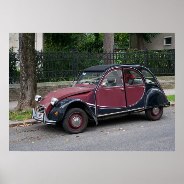 Pôster Citroen 2 CV Charleston (Frente)