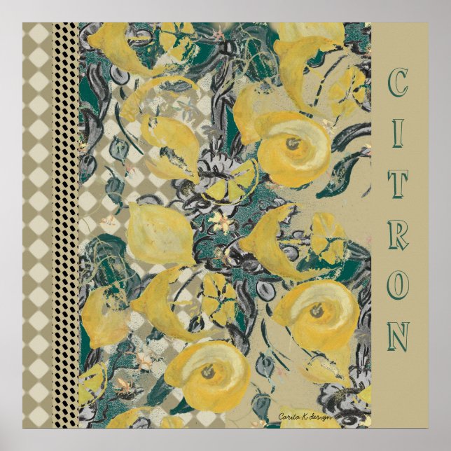 Poster Citron (Frente)