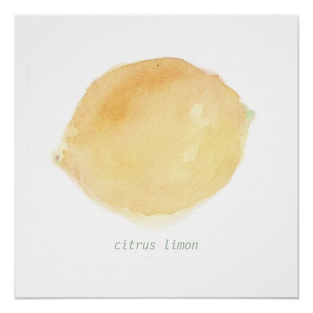 Pôster citron (Frente)