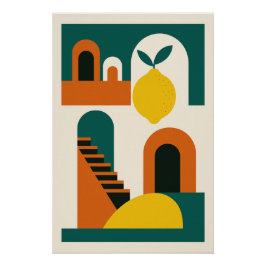 Pôster Citron Méditerranéen - 