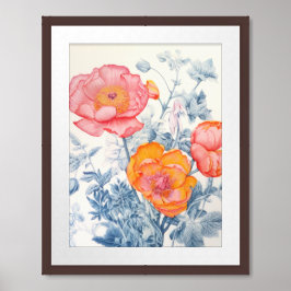 Poster Citrus Blossom Trio