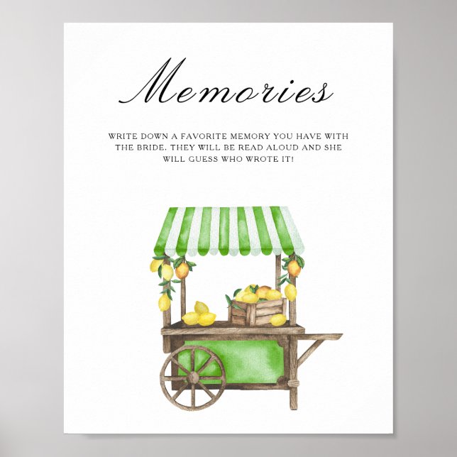 Poster Citrus - memórias com a noiva (Frente)