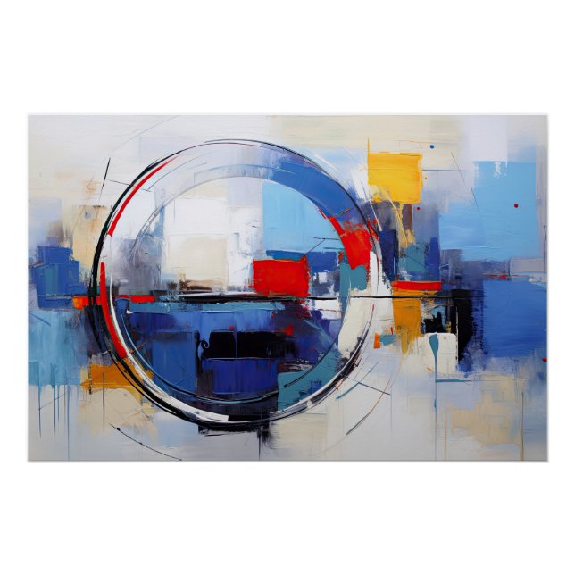 Pôster City in Pastel Tones (Frente)