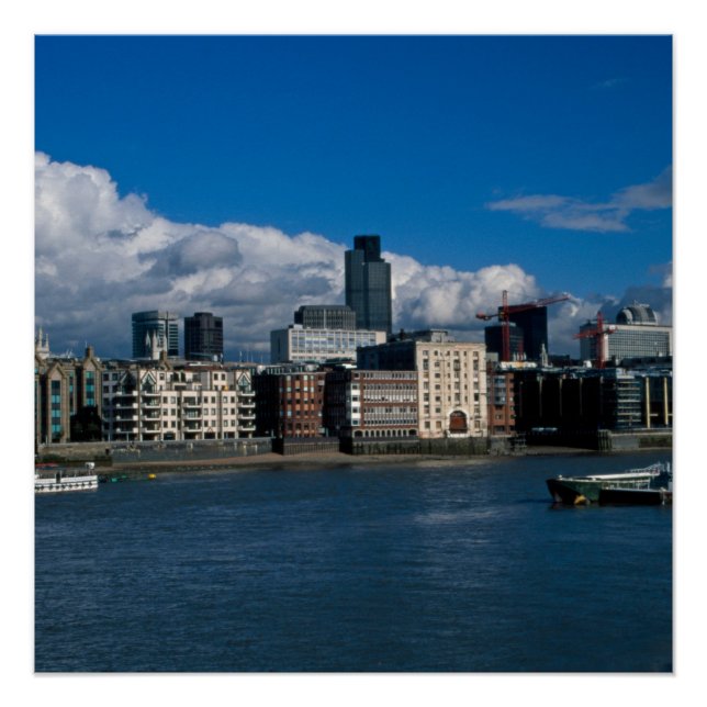 Pôster City of London e Tower 42 (Frente)