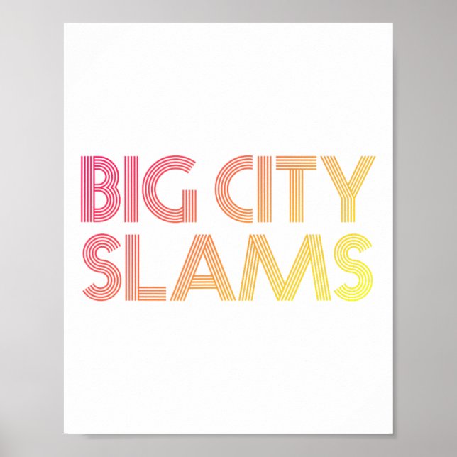 Poster City Slamda Ferda Boys Jogador de Hóquei Canadense (Frente)