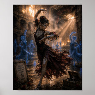 Poster Ciume / Dançarino de Flamenco / Teatro Antigo