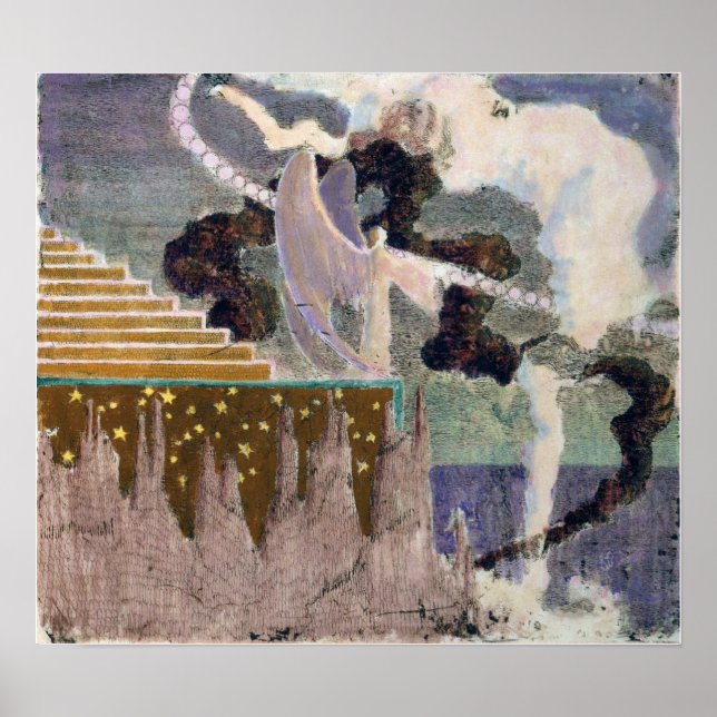 Poster Ciurlionis - A Oferta II 1908 (Frente)