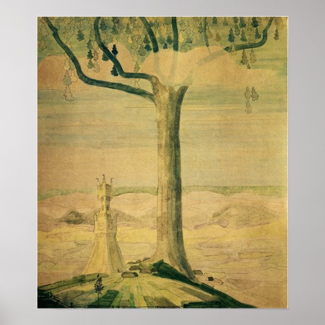 Poster Ciurlionis - Andante III 1908 (Frente)