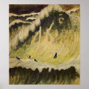 Poster Ciurlionis - Finale I 1908