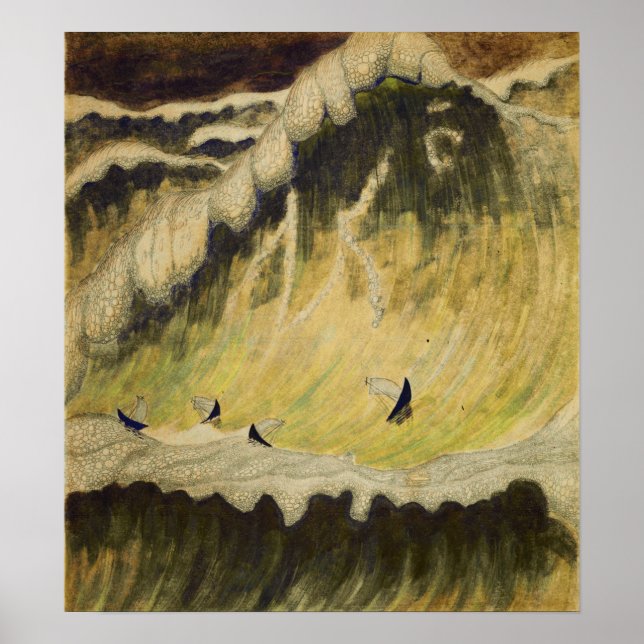 Poster Ciurlionis - Finale I 1908 (Frente)