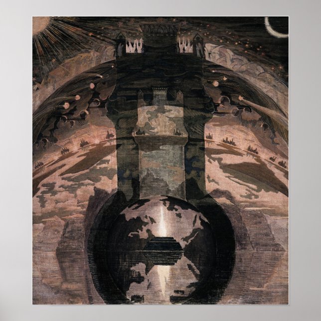 Poster Ciurlionis - Rex 1909 (Frente)