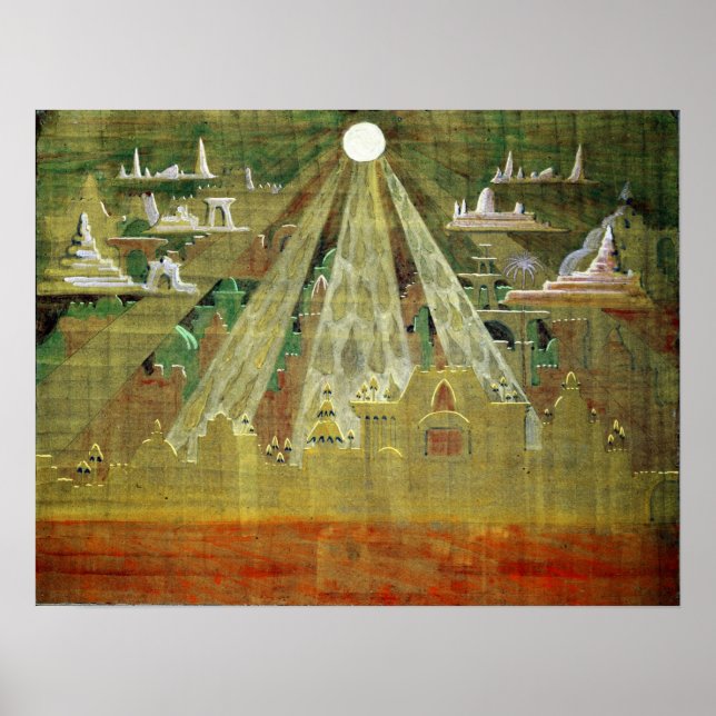 Poster Ciurlionis - Scherzo 1909 (Frente)