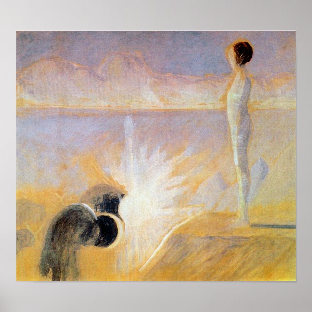 Poster Ciurlionis - Sonho de José 1906 (Frente)