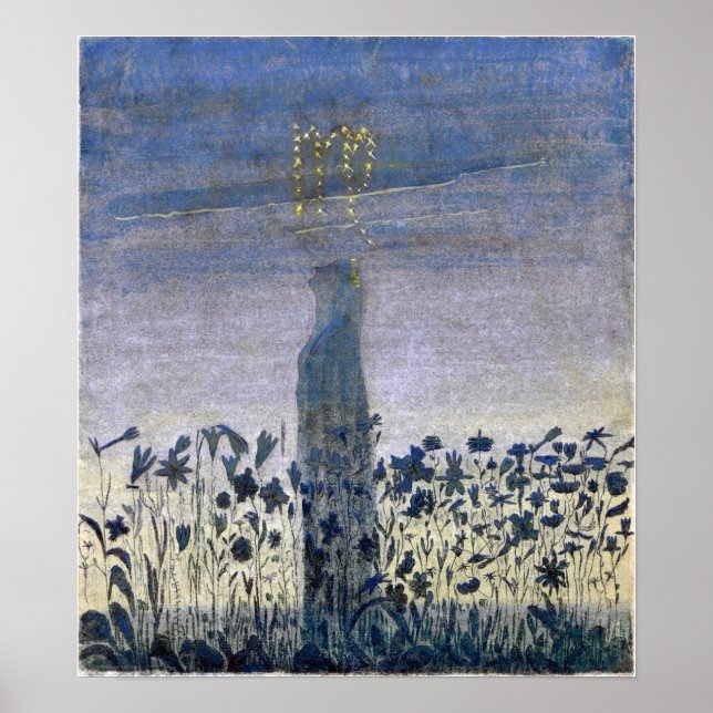 Poster Ciurlionis - Sun Está Passando Por Virgem 1906 (Frente)